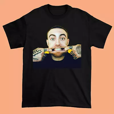 Mac Miller Collage T-Shirt Black Cotton Unisex All Size S-345XL - Free Shipping • $14.99