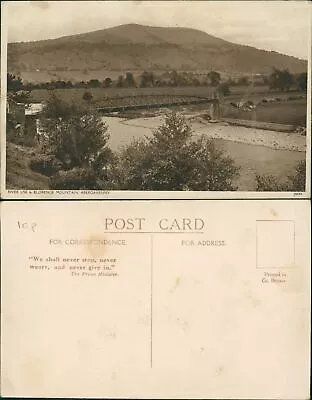 Abergavenny River Usk & Blorenge Mountain 29593  • £4.60