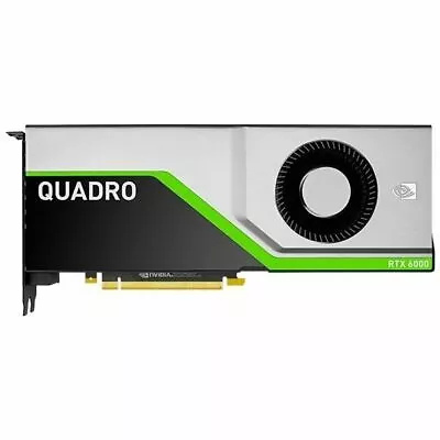 NVIDIA QUADRO RTX 6000 TURING GPU GRAPHICS CARD 24GB RETAIL Full Height Tracing • $5000