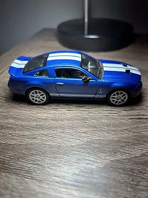 Shelby Collectibles 1/18 Scale 2007 MUSTANG SHELBY G.T 500 “BLUE” • $33.45