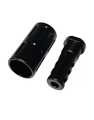 Muzzle Brake Compensator 5/8X24TPI For .308 With 13/16X16  Sound Redirect Sleeve • $39.99