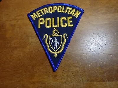 RARE 1940S METROPOLITAN POLICE METS MASS STATE   POLICE OBSOLETE  Bx AA BX#10 • $14.99