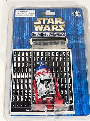 Disney Parks Star Wars Droid Factory Custom White Red Head Mickey / Fantasia Hat • $33.95