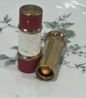 Vintage Collectible Coty 24 Lipstick Pure Watermelon Red Gold Metal Tube • $24.29