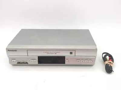 Panasonic PV-V4524S 4 Head VCR Hi-Fi Stereo Omnivision VHS Player W/ AV Cord • $23.50