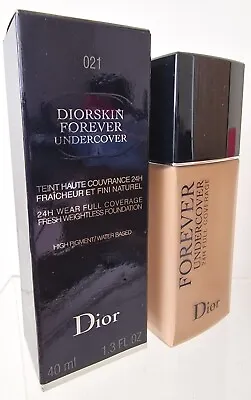 £24.90 • Buy DIOR DIORSKIN Forever Undercover Liquid Foundation Shade 021 LINEN 40ml