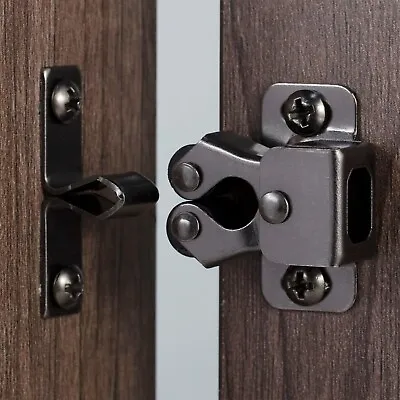 4 PCS Cabinet Latch Double Roller Catch Hardware Cabinet Door Latches & Catch • $14.98