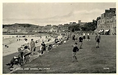 Millport The Green & Sands - Salmon Series Postcard • £3.25