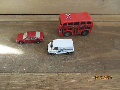 Matchbox Vectra Cavalier Car Van London Eye Double Decker Bus Pushalong Toys Bus • £5.99