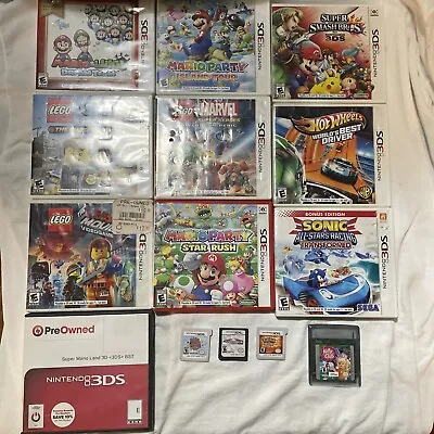 $46 • Buy Nintendo 3DS And DS Game Lot