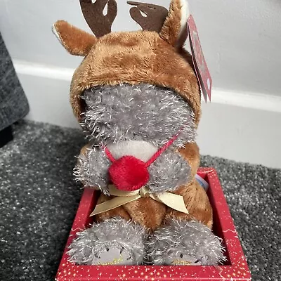 Me To You With Love 8” Christmas Rednose Reindeer Tatty Bear Special Edition New • £12.99