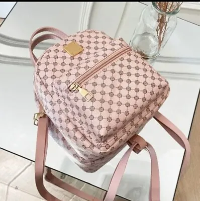 New Sexy Girls Cute Plaid Mini Backpack Tote Handbag Purse Or Computer Cell Bag- • $13.99