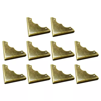 20pcs Cabinet Door Bumper Cabinet Corner Guard Metal Corner Guards Table Corner • £7.92