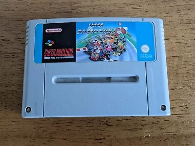 * Super Mario Kart * - Snes Super Nintendo Game - Pal Version - Tested Working  • £19.99