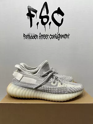 Adidas Yeezy Boost 350 V2  Static White  NON Reflective EF2905 Sz 10.5   Grey Og • $179.99