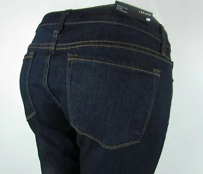 NEW $198 J BRAND 910 SKINNY LEG Low Rise Woman Jeans SZ 26 In PURE DARK BLUE • $79.99