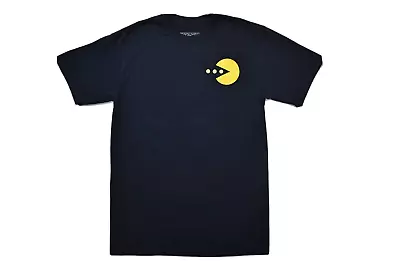 Pac-Man Mens Pacman Retro Graphic Navy Blue Shirt New S L XL • $9.99