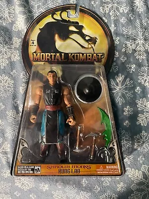 Mortal Kombat Kung Lao 6” Action Figure Shaolin Monks 2005 Jazwares Brand New • $73.15