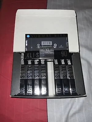 SEALED Box Of 10 Maxell XLI-S 90 Blank Cassette Tape JAPAN Lot Type I Premium • $449.99