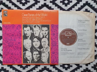 £9.99 • Buy HMV HLM 7008 ED1 - Great Pianists Of The World - Lipatti Backhaus Cortot NM '72