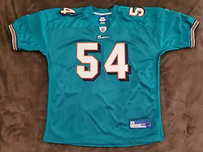 Reebok 2004-2005 Zach Thomas Miami Dolphins NFL Jersey ~ Size 56 (READ ALTERED) • $150
