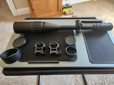 Leapers UTG 6-24x50 Scope With Illuminated Mil-Dot Reticle Good Condition Used • $75