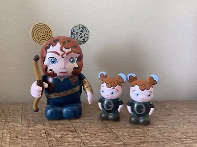 Disney Vinylmation 1.5” & 3” - Brave Lot - Merida And Triplets (1 Is Missing) • $9