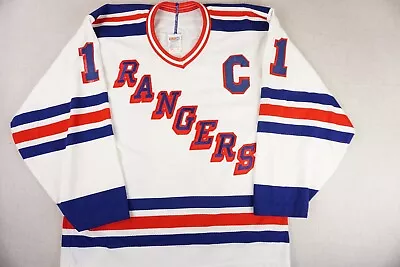 New York Rangers Adult Medium CCM Jersey Hockey Mark Messier 11 Mesh Vintage  • $169