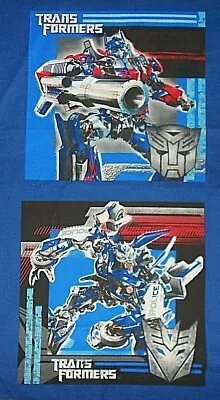 Transformers - Police Fabric Pillow Panels 2006 Hasbro • $10.69