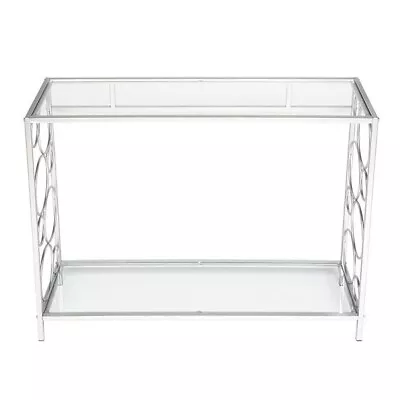 Toughened Glass Panel Console Table---Circle Shape • $117.05