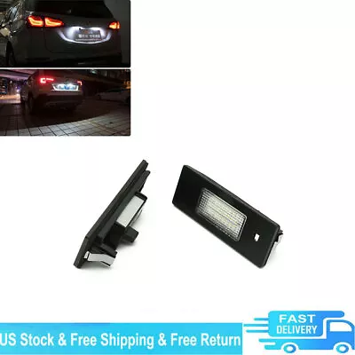 For Porsche Cayenne VW Touareg Bora Golf Tiguan License Plate LED Lights Lamp 2x • $14.21