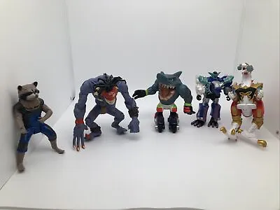 STREET SHARKSPower RangerGuardian Of Galaxy ACTION FIGURES(lot) • $50