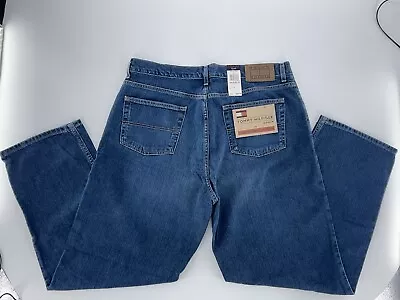 NWT TOMMY HILFIGER DENIM FREEDOM Jeans 40/32 Relaxed Straight • $49.99