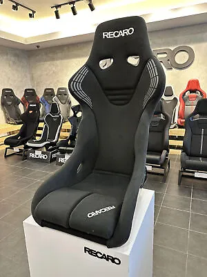 RECARO RS-GS BLACK Made In JAPAN With VALID FIA [81-081.67.867-0] FREE SHIPPING • $4262.50