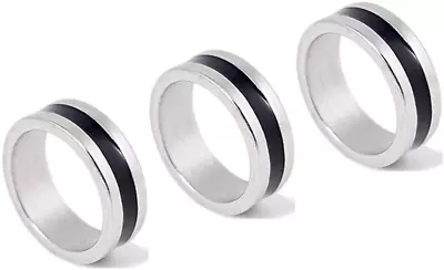 3 Pcs Different Size Strong Magnetic Ring PK Magic Tricks Pro Magic Props • $21.23