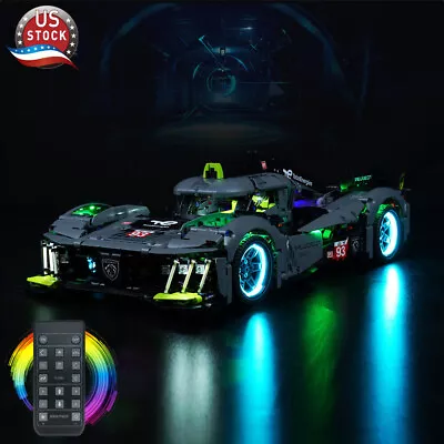 LocoLee Light Kit For Lego 42156 Technic Peugeot 9X8 24H Le Mans Hybrid Hypercar • $53.99