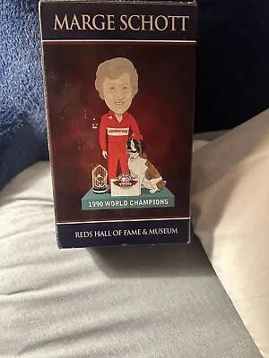 Rare Marge Schott HOF Bobble Head  1990 World Series Champions • $160