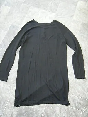 Mango Basics ~ Ladies Black Knitted Dress ~ Size L ~ NWT • $12.62