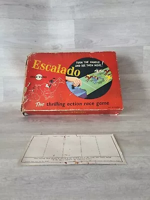 ***STRIKE CARD ONLY ****Vintage  Chad Valley Escalado Horse Racing Game. • £4.99