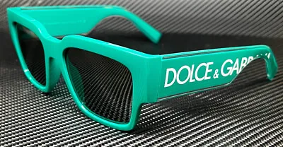 DOLCE & GABBANA DG6184 331182 Green Men's 52 Mm Sunglasses • $162