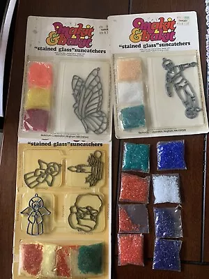 Makit & Bakit Suncatcher Quincraft Butterfly Soccer Holiday Vintage Ex Beads • $24.99