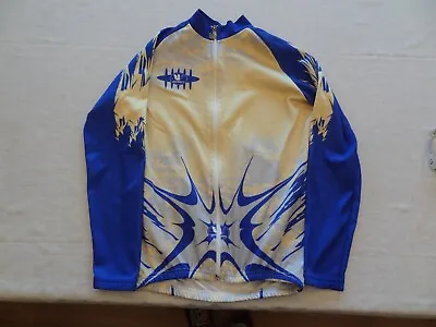 Vermarc Long Sleeve Cycling Jersey S-2-46 Men’s Full Zip • $14