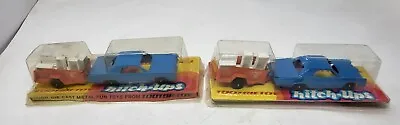 Two Tootsietoy Hitch-Ups Ford LTD With U-Haul Trailer In Original Packaging • $39.95