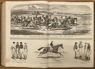 The Illustrated London News 1853 Vol 22 Gold Fever Dublin Great Industrial Exhib • £110