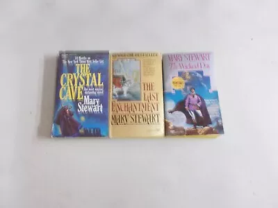 3 Mary Stewart # Arthurian Crystal Cave Last Enchantment Wicked Day • $11.99