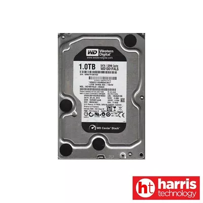 (USED) Western Digital 3.5  1TB SATA Hard Drive (WD1001FALS-403AA0) • $36