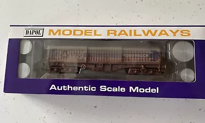 Dapol VTG Telescopic Steel Hood Wagon (Limited Edition And Factory Weathered) • £40