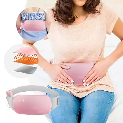 Uterus Heating Belt Menstruation Stomach Warm Belt Compress Massager Therpay • $18.83