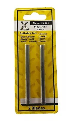 82mm HSS Planer Blades For Makita DKP180 18V Cordless LXT Replace WADKIN • £5.75