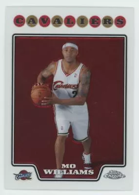 2008-09 Topps Chrome Mo Williams Cleveland Cavaliers #112 • $2